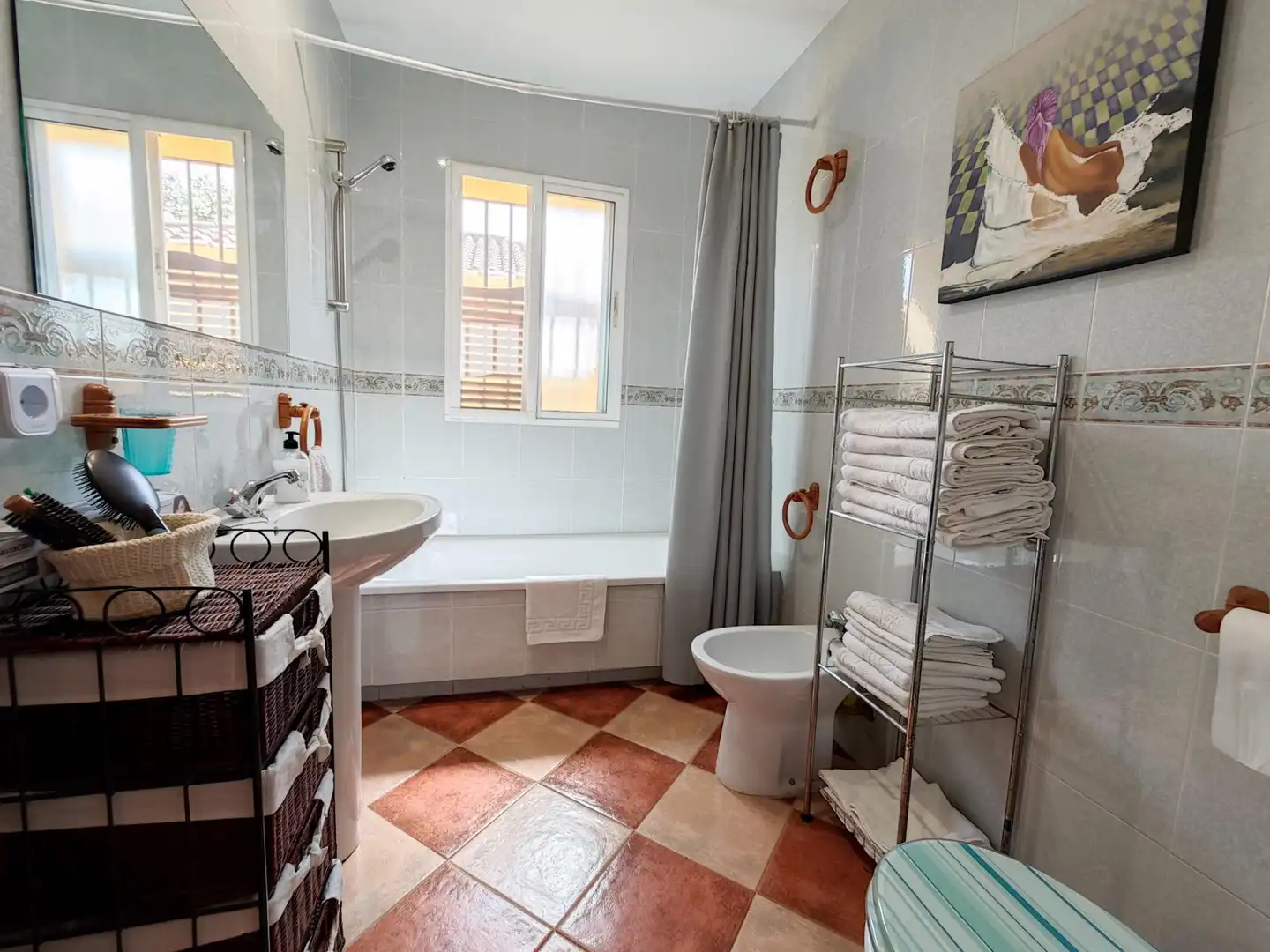 Bathroom of Houses for sale in Chiclana de la Frontera  with Heating, Private garden and Storage room