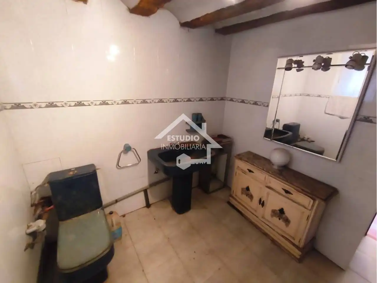 Baño de Casa o chalet en venta en Torrecilla Sobre Alesanco con Jardín privado, Terraza y Amueblado