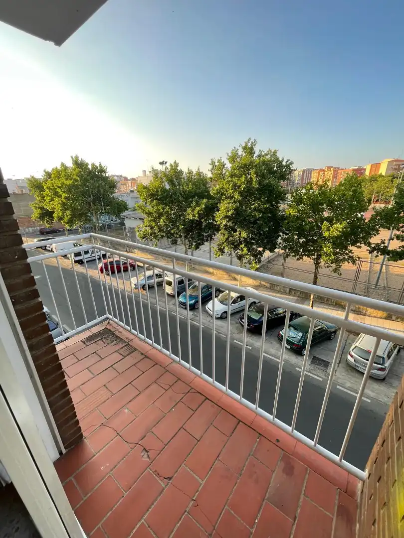 Parking of Flat for rent in Badajoz  with Air Conditioner, Heating and Terrace