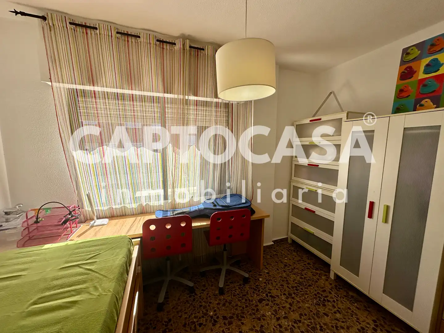 Dormitori de Casa adosada en venda en Cartagena amb Aire condicionat, Moblat i Balcó