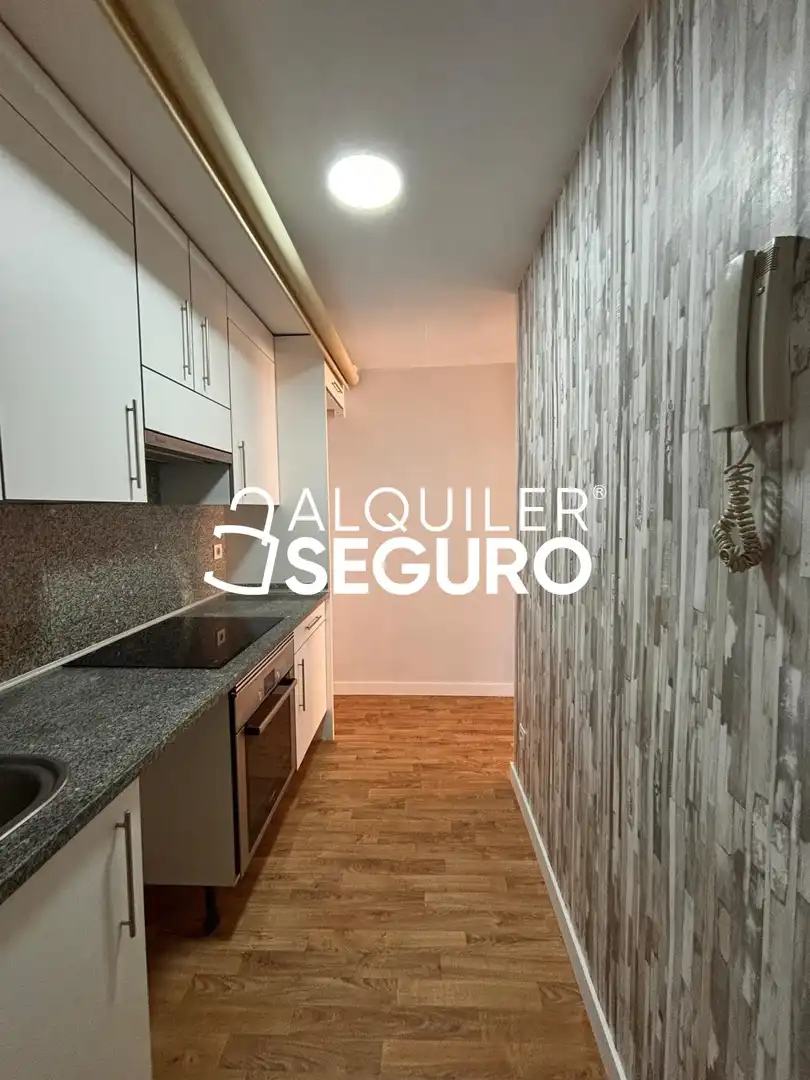 Kitchen of Attic for rent in Madrid  with Air Conditioner, Heating and Terrace