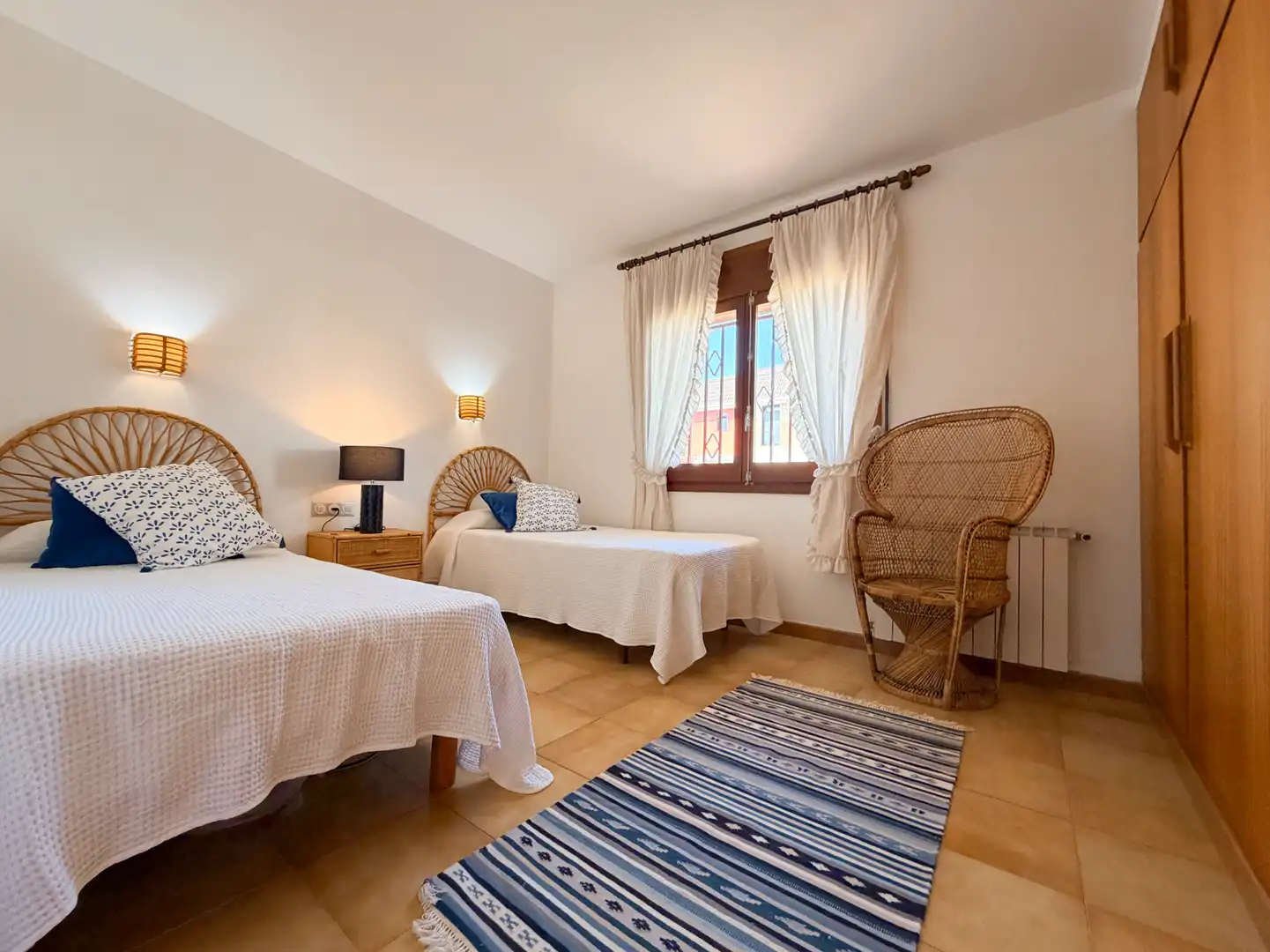 Bedroom of Houses for sale in Calafell  with Air Conditioner, Heating and Furnished