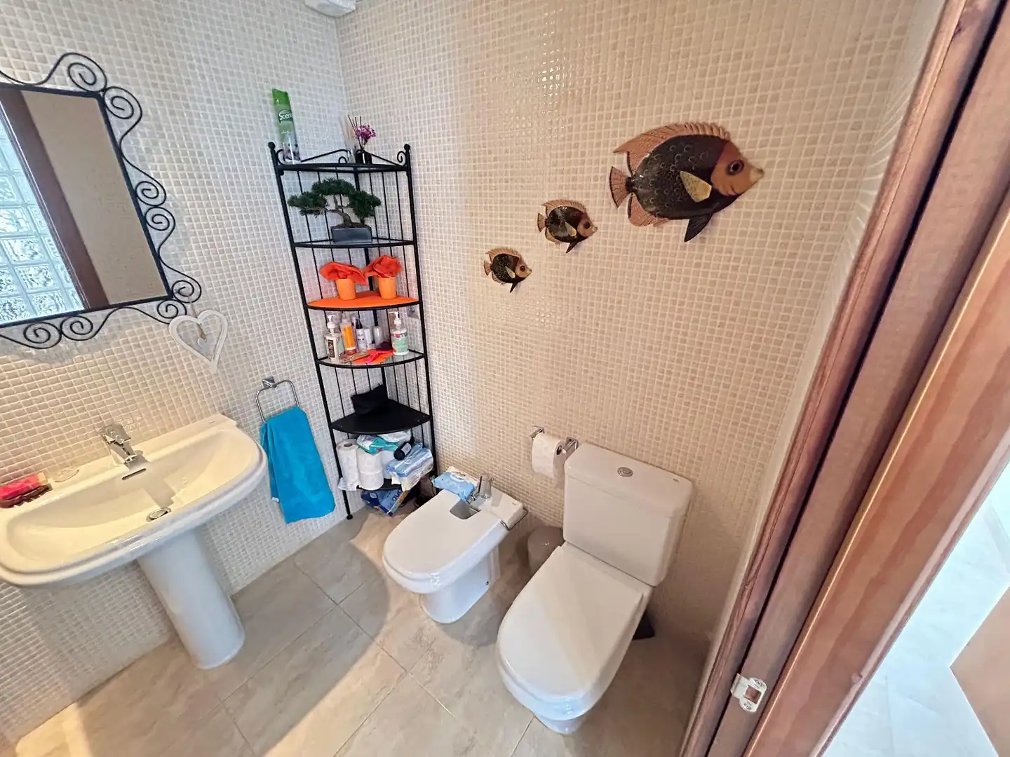 Badezimmer von Maisonette zum Verkauf in Vera mit Klimaanlage, Privatgarten und Terrasse