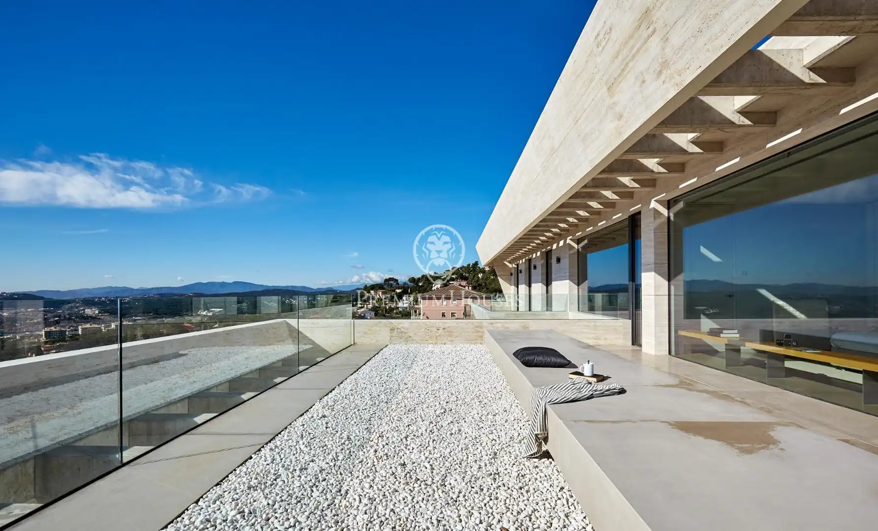 Terraza de Casa o chalet de alquiler en Lloret de Mar con Calefacción, Jardín privado y Piscina