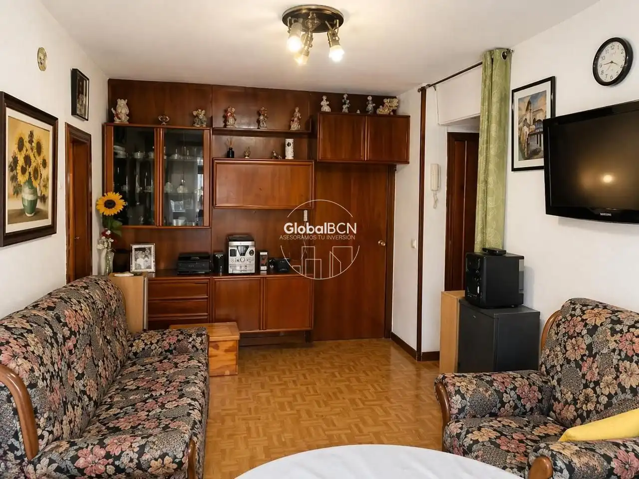 Living room of Flat for sale in Barcelona  with Air Conditioner