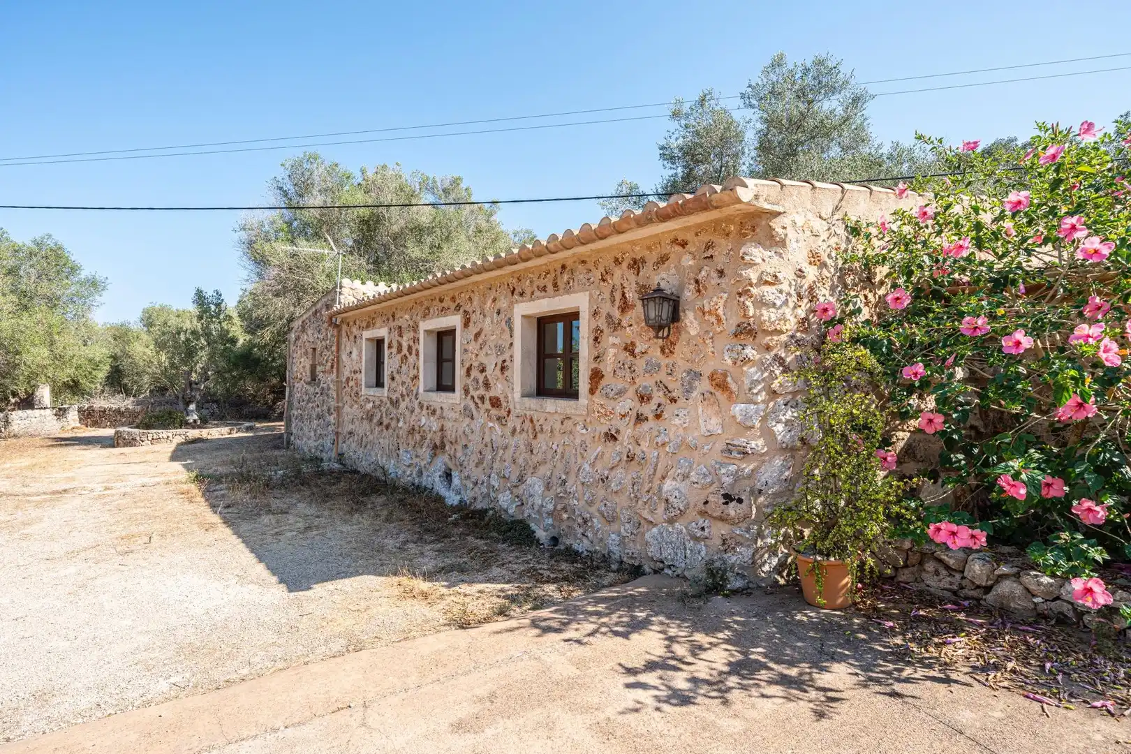 Vista exterior de Casa adosada en venta en Campos con Aire acondicionado, Calefacción y Jardín privado