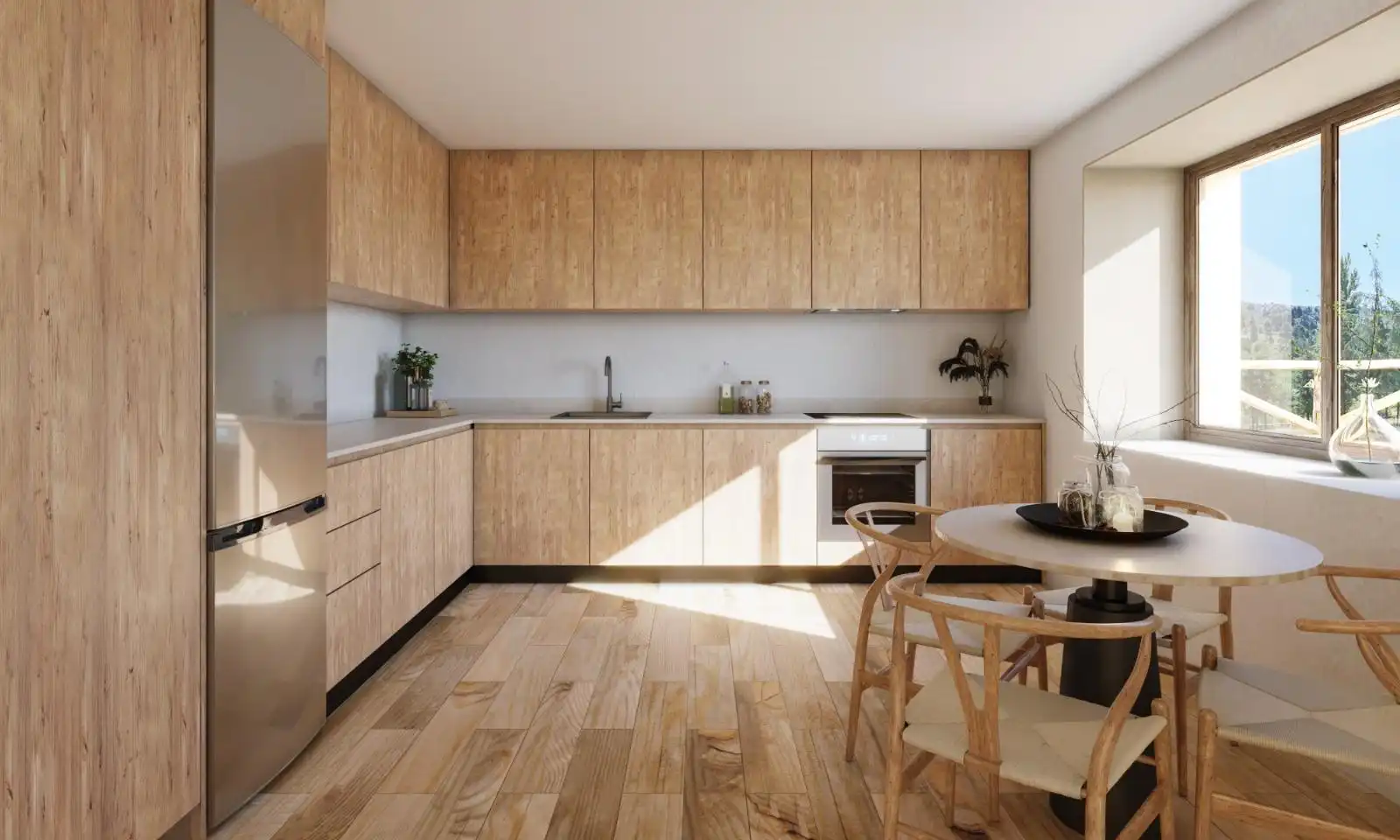 Kitchen of Flat for sale in Málaga  with Terrace and Balcony