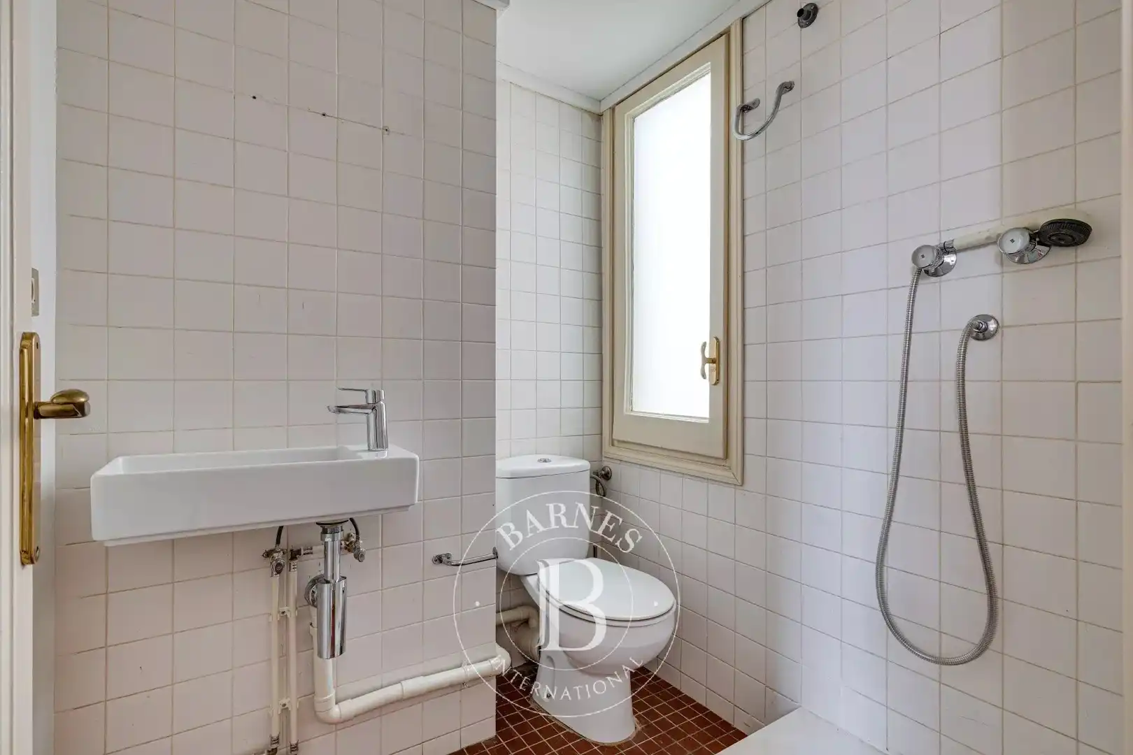 Badezimmer von Wohnung zur Miete in Barcelona mit Klimaanlage, Heizung und Terrasse