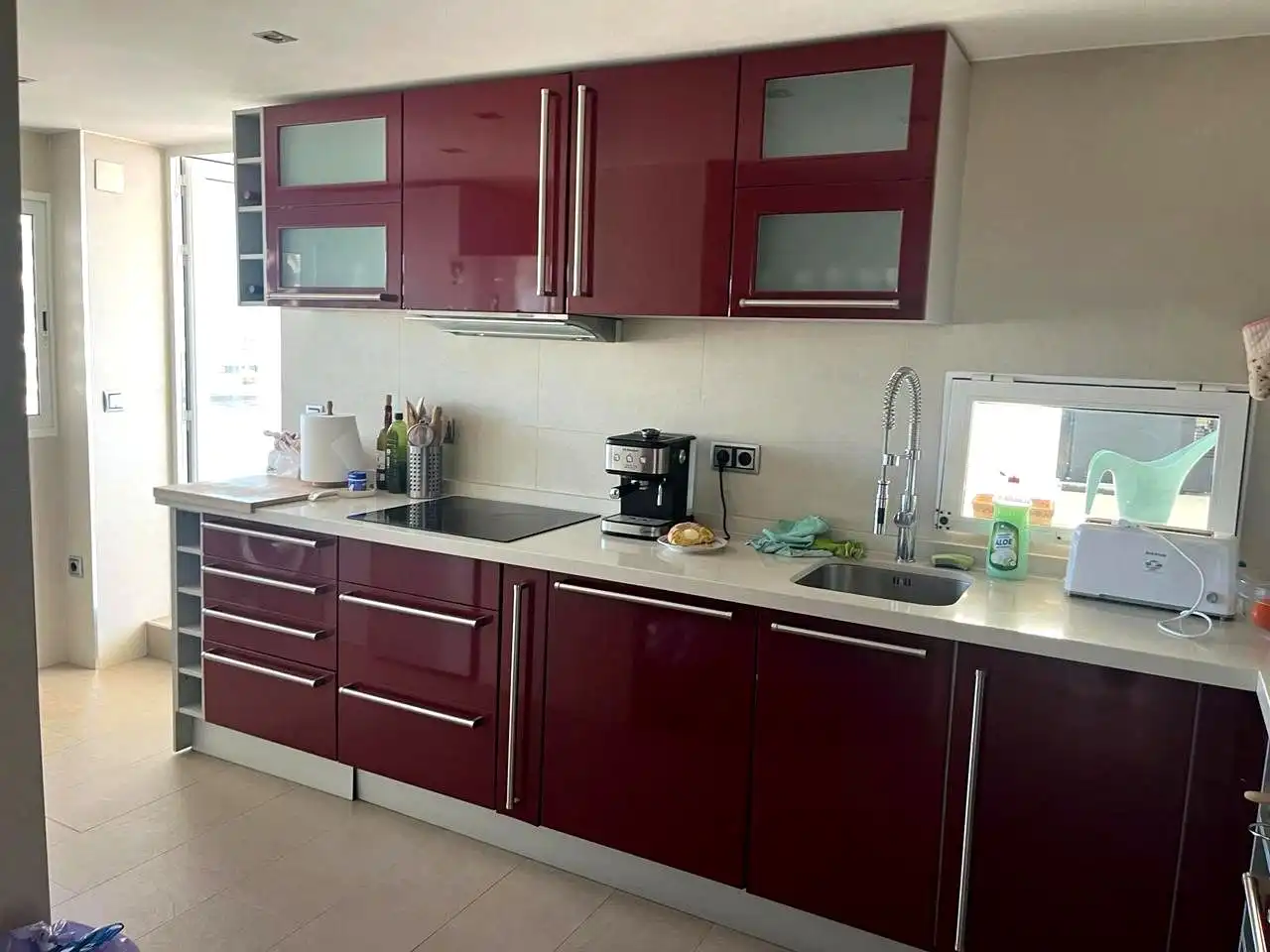 Cocina de Ático en venta en Benidorm con Aire acondicionado, Terraza y Piscina comunitaria