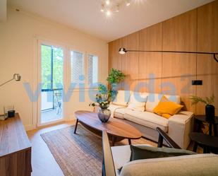 Living room of Flat to rent in  Madrid Capital  with Terrace and Balcony