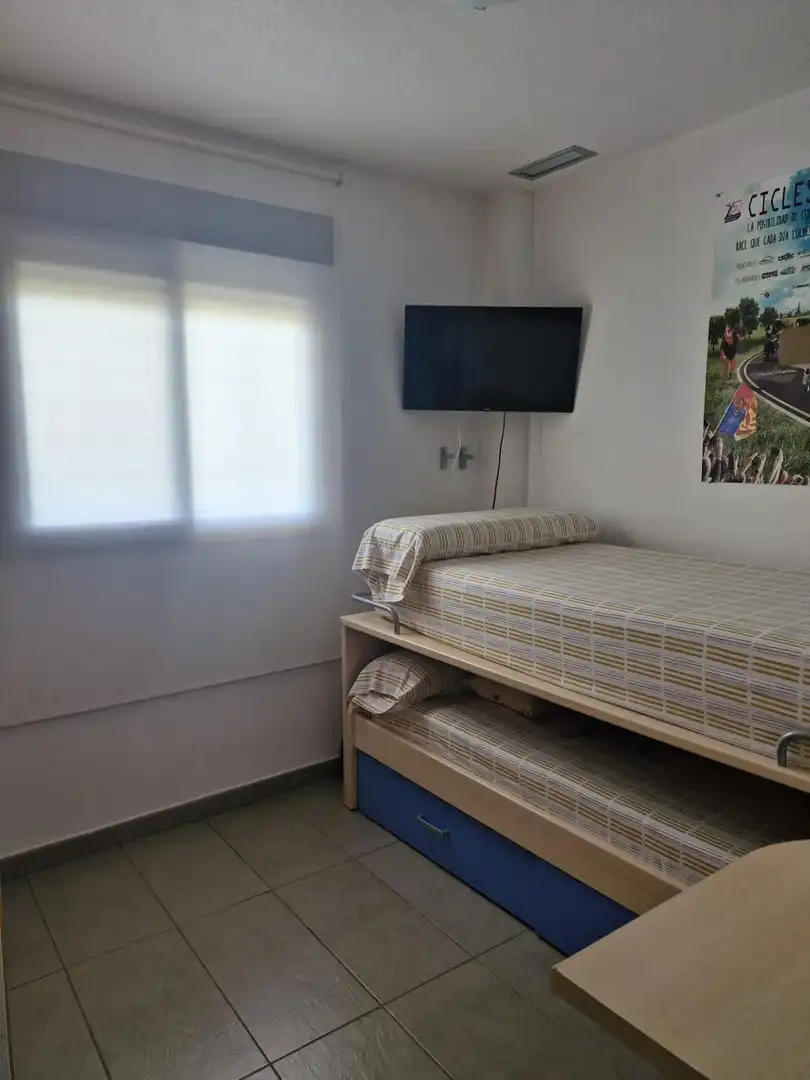 Bedroom of Flat for rent in Elche / Elx  with Air Conditioner, Balcony and Community pool
