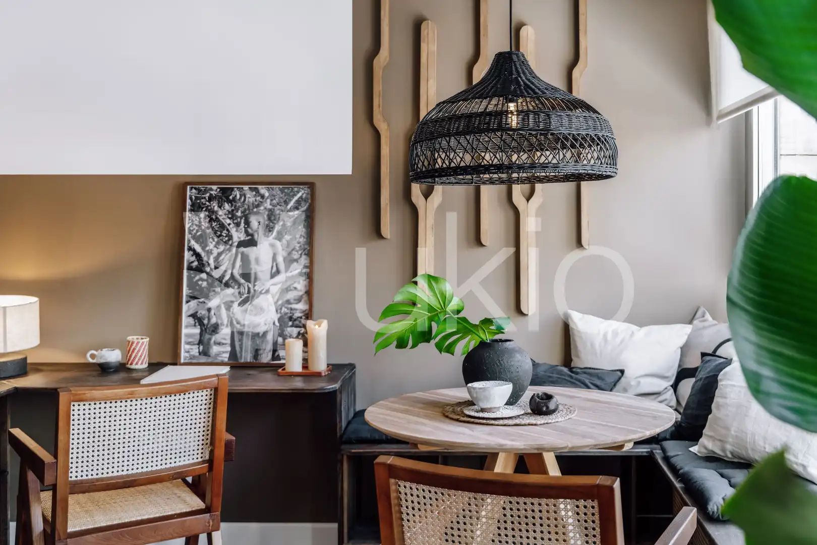 Sala de estar de Apartamento de alquiler en Madrid con Aire acondicionado, Calefacción y Amueblado