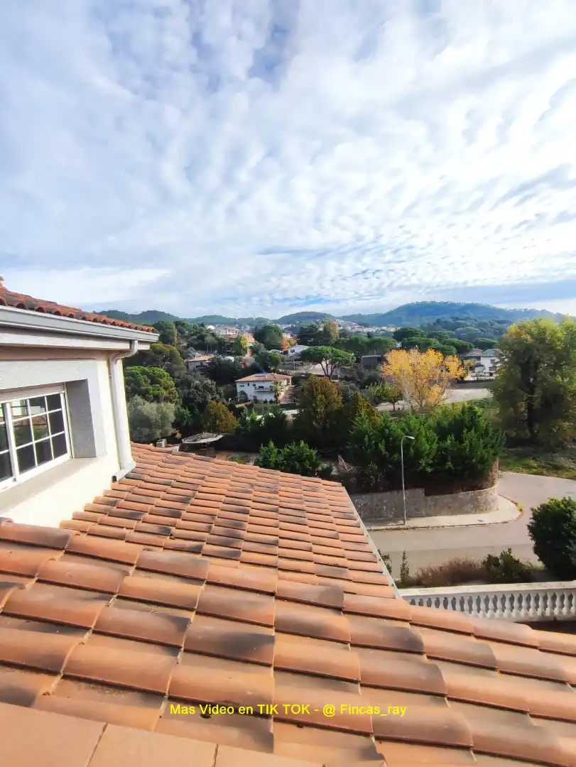 Vista exterior de Casa o chalet en venta en Bigues i Riells del Fai con Calefacción, Jardín privado y Terraza