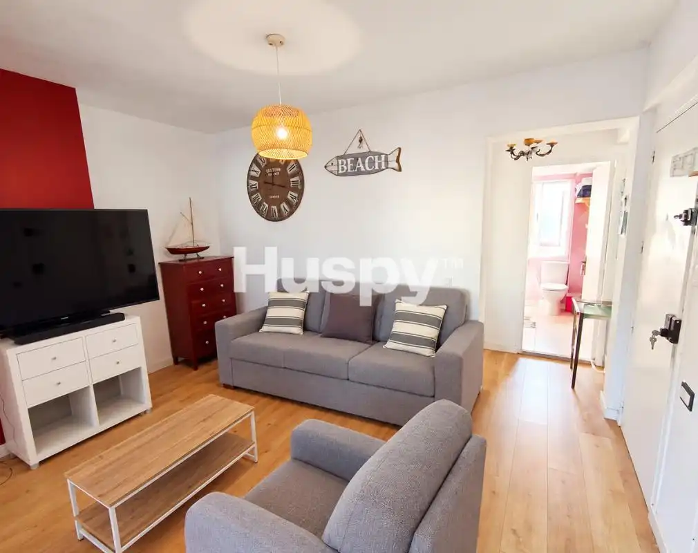 Sala d'estar de Pis en venda en Sant Antoni