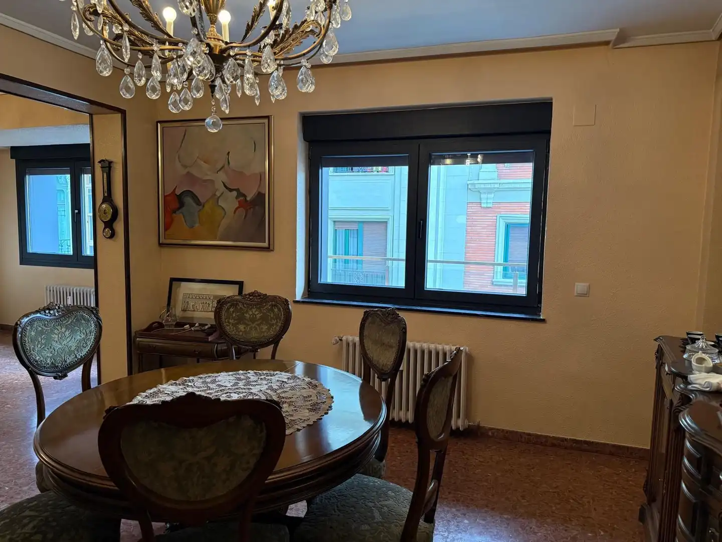 Dining room of Flat for sale in Valladolid  with Heating, Terrace and Storage room