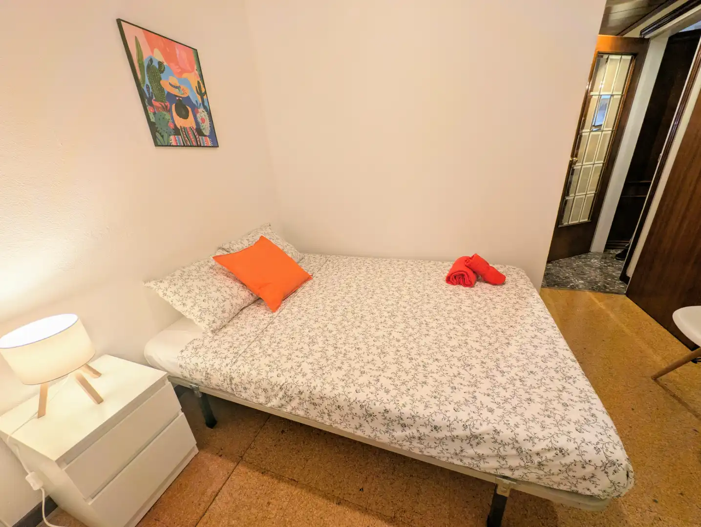 Bedroom of Flat for sale in Barcelona  with Air Conditioner, Heating and Oven