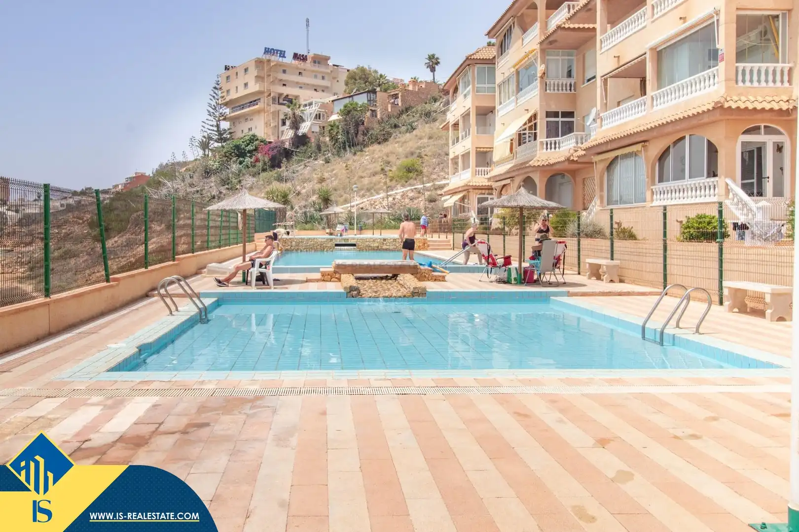 Swimming pool of Flat for sale in Torrevieja  with Terrace, Furnished and Community pool
