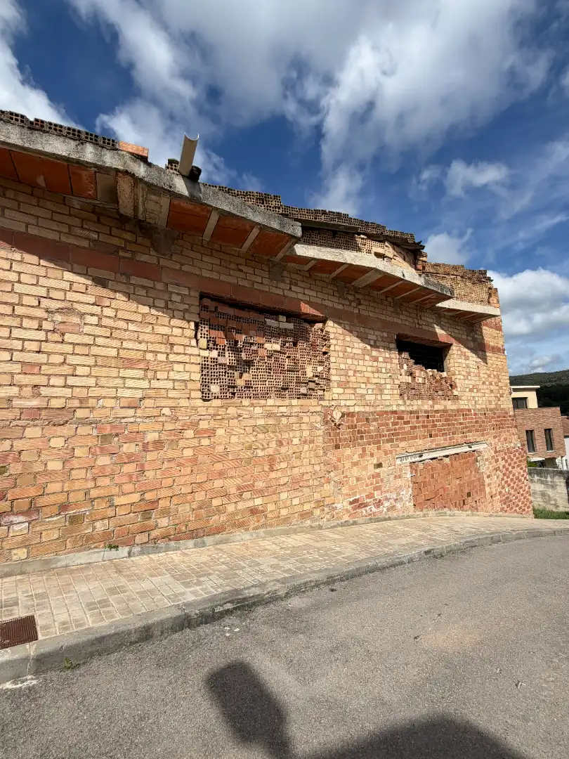 Vista exterior de Casa adosada en venta en Carme