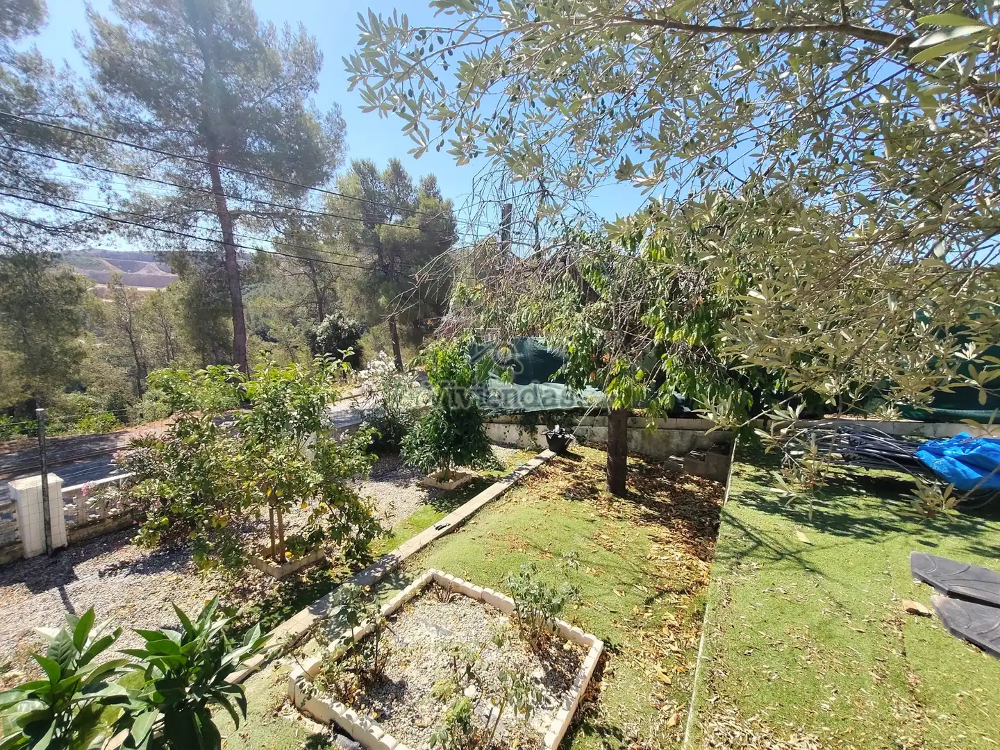 Jardí de Casa o xalet en venda en Vallirana amb Aire condicionat, Calefacció i Jardí privat