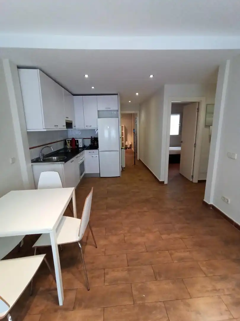 Cocina de Planta baja de alquiler en Madrid con Terraza y Amueblado