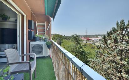 Terrasse von Wohnung zum verkauf in Terrassa mit Klimaanlage und Balkon