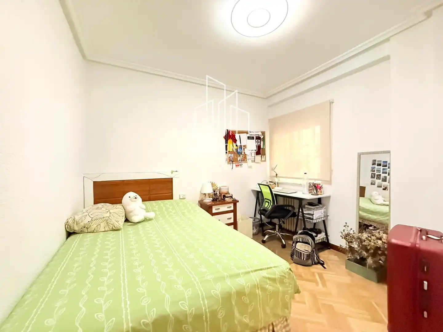 Bedroom of Flat for rent in Salamanca  with Heating, Terrace and Furnished