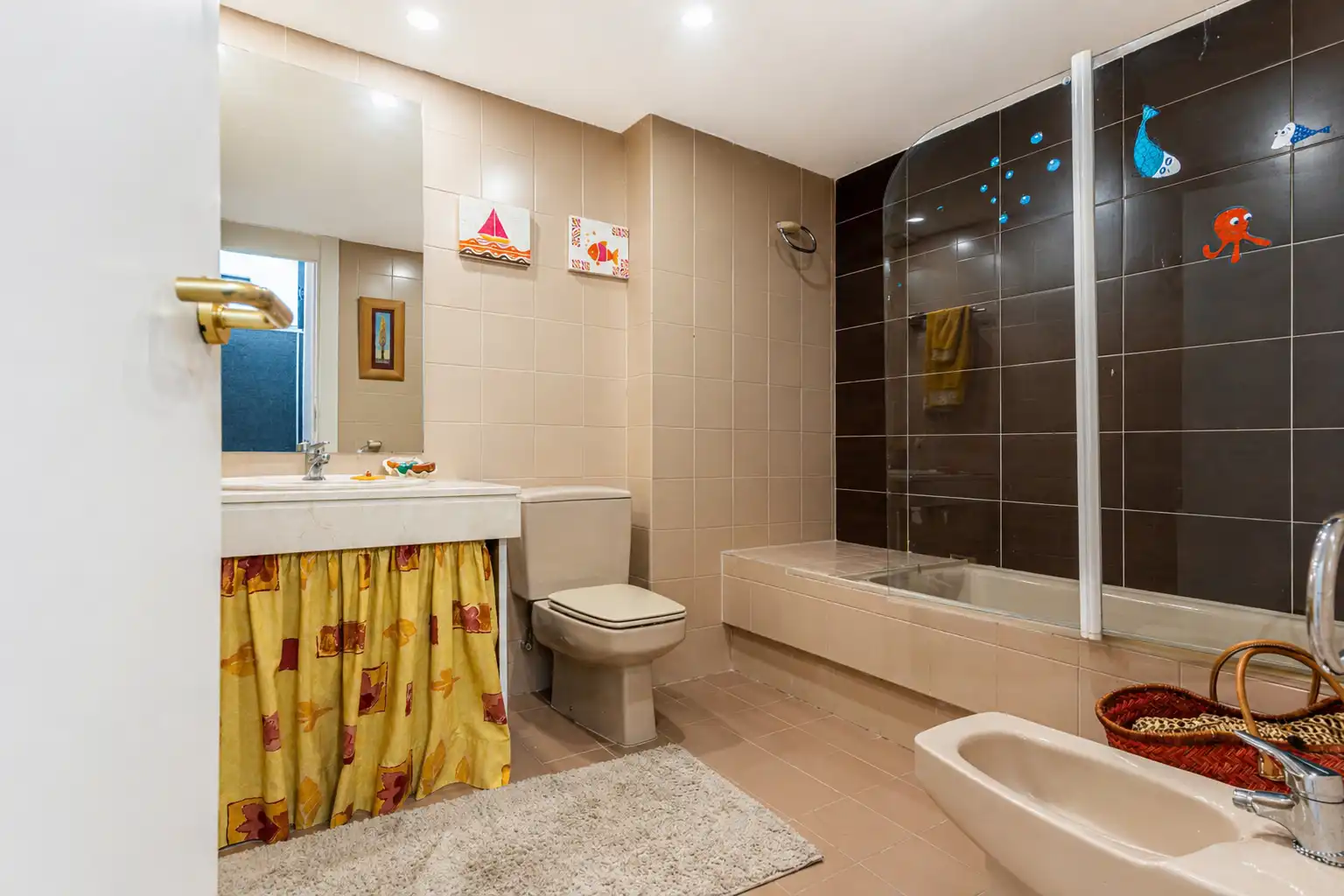 Baño de Casa adosada en venta en Torrelodones con Calefacción, Jardín privado y Piscina