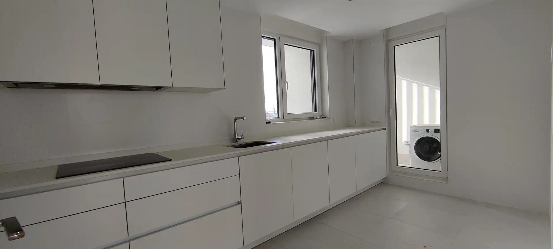 Küche von Dachboden zum Verkauf in Valladolid mit Heizung, Terrasse und Abstellraum
