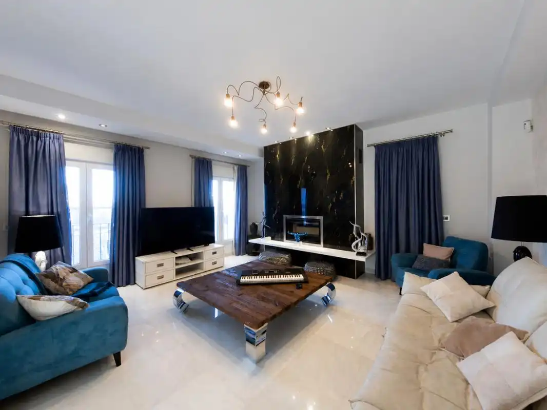 Sala de estar de Casa o chalet en venta en Elche / Elx con Aire acondicionado, Calefacción y Trastero