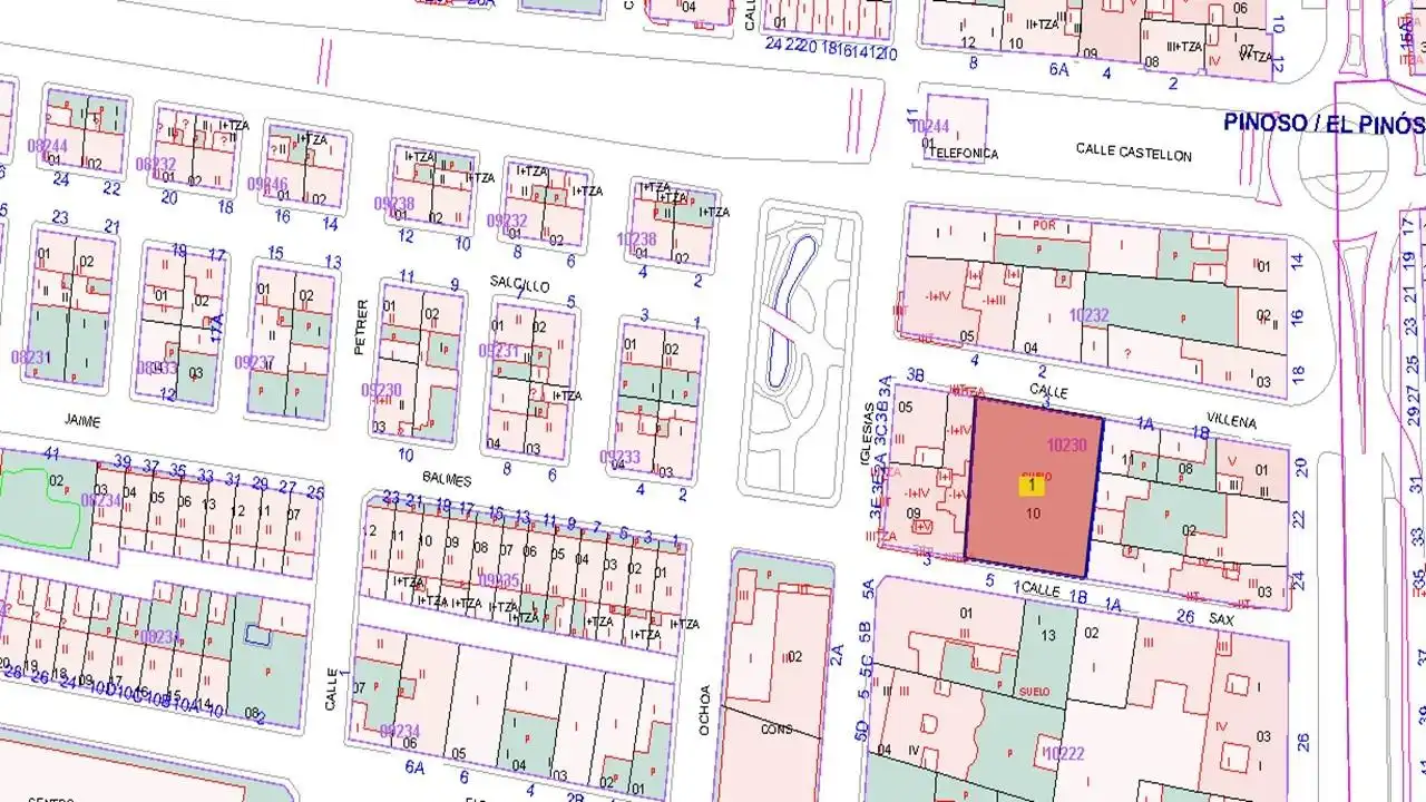 Terrenos y solares en venta en Calle de Villena