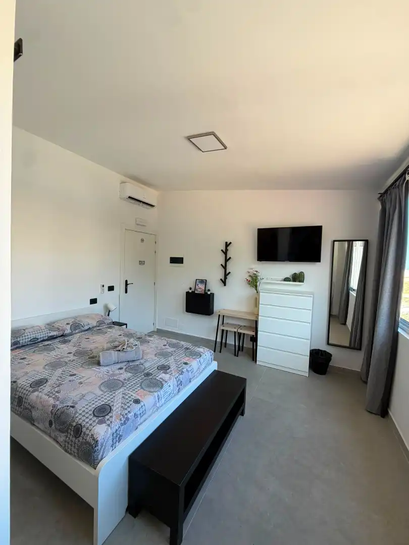 Bedroom of Flat for rent in Adeje  with Air Conditioner, Furnished and Washing machine