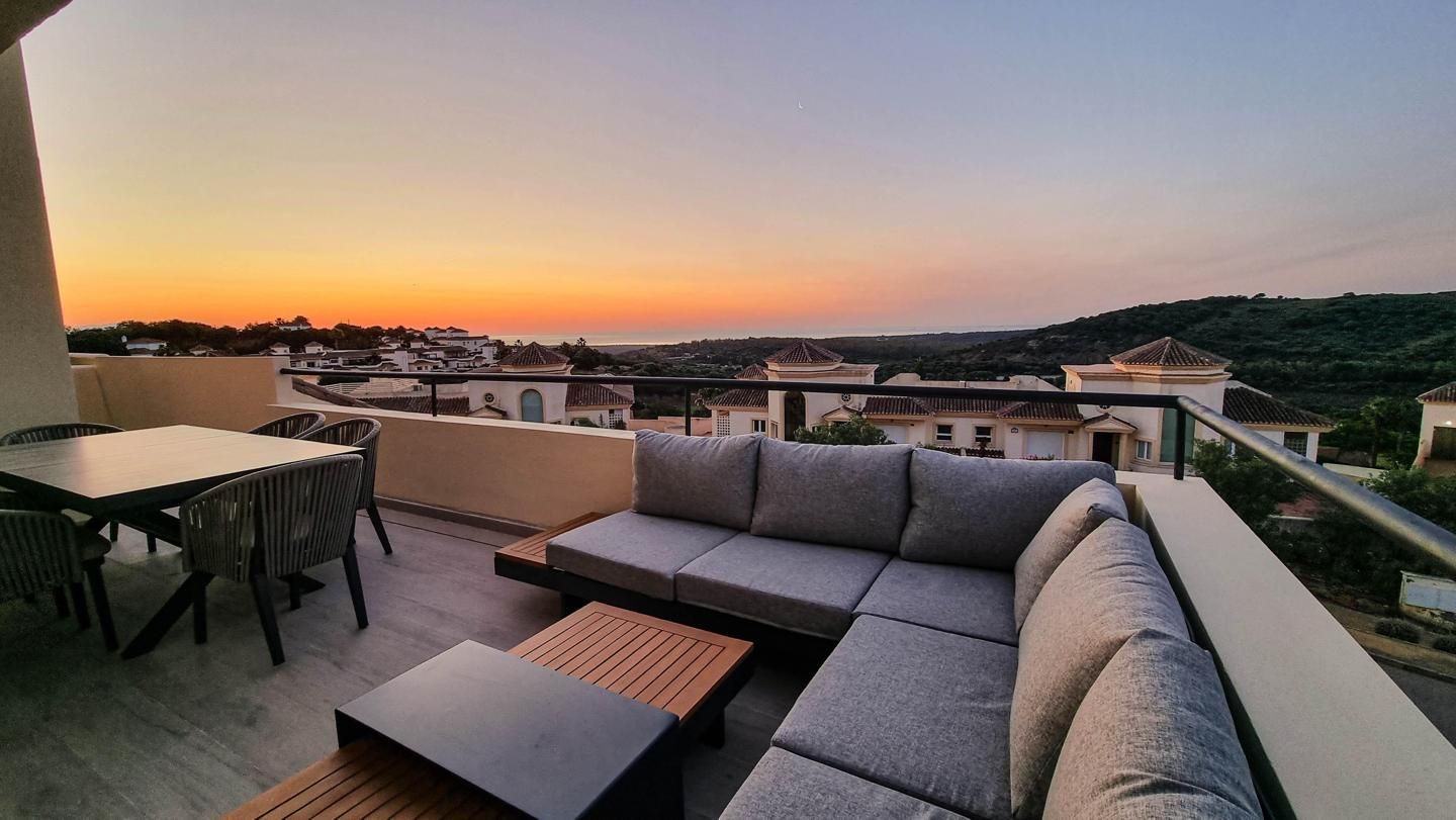 Terrace of Duplex for sale in Sotogrande  with Air Conditioner, Parquet flooring and Terrace