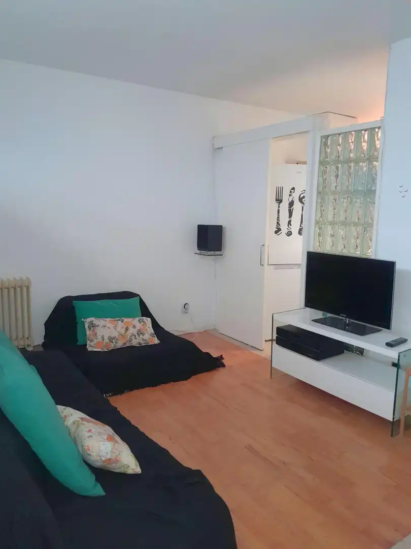 Wohnzimmer von Einfamilien-Reihenhaus zum Verkauf in Albacete mit Klimaanlage, Heizung und Terrasse