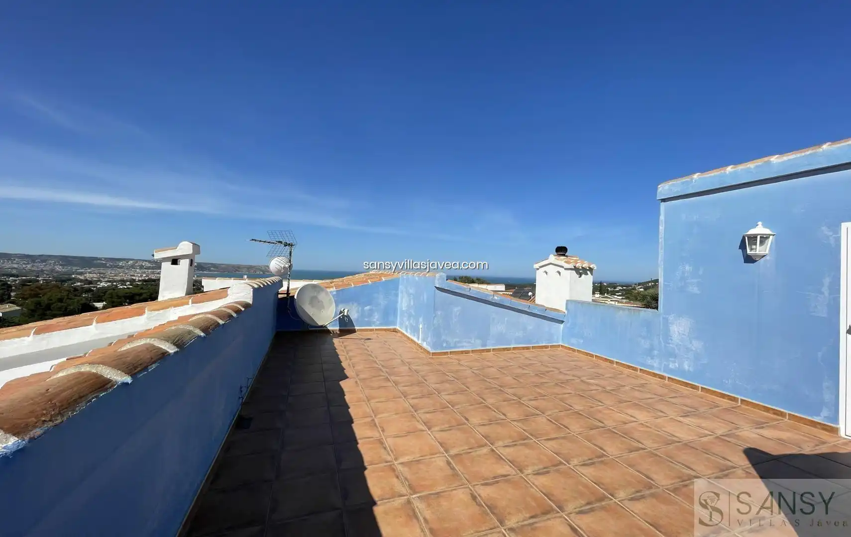 Exterior view of Houses for sale in Jávea / Xàbia  with Air Conditioner and Storage room