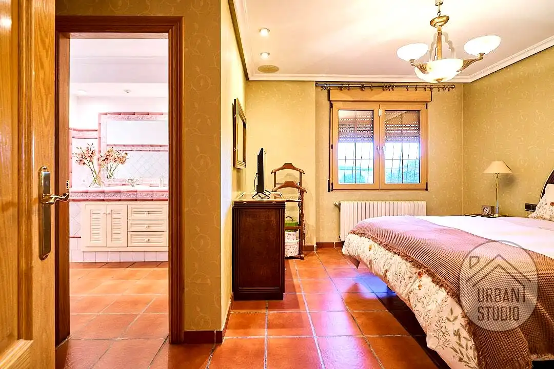 Bedroom of Houses for sale in Cocentaina  with Heating, Terrace and Swimming Pool