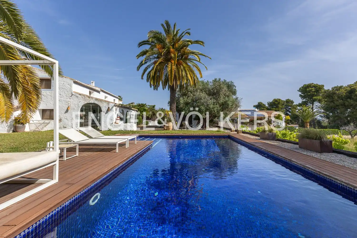 Piscina de Casa o xalet de lloguer en Jávea / Xàbia amb Aire condicionat, Calefacció i Terrassa