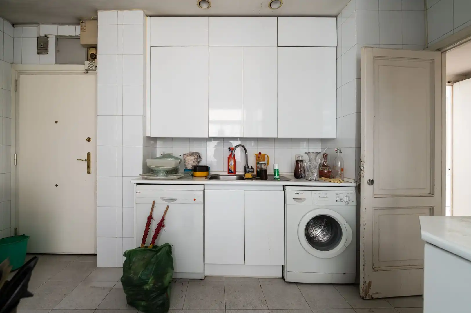 Kitchen of Flat for sale in Madrid  with Air Conditioner, Heating and Terrace