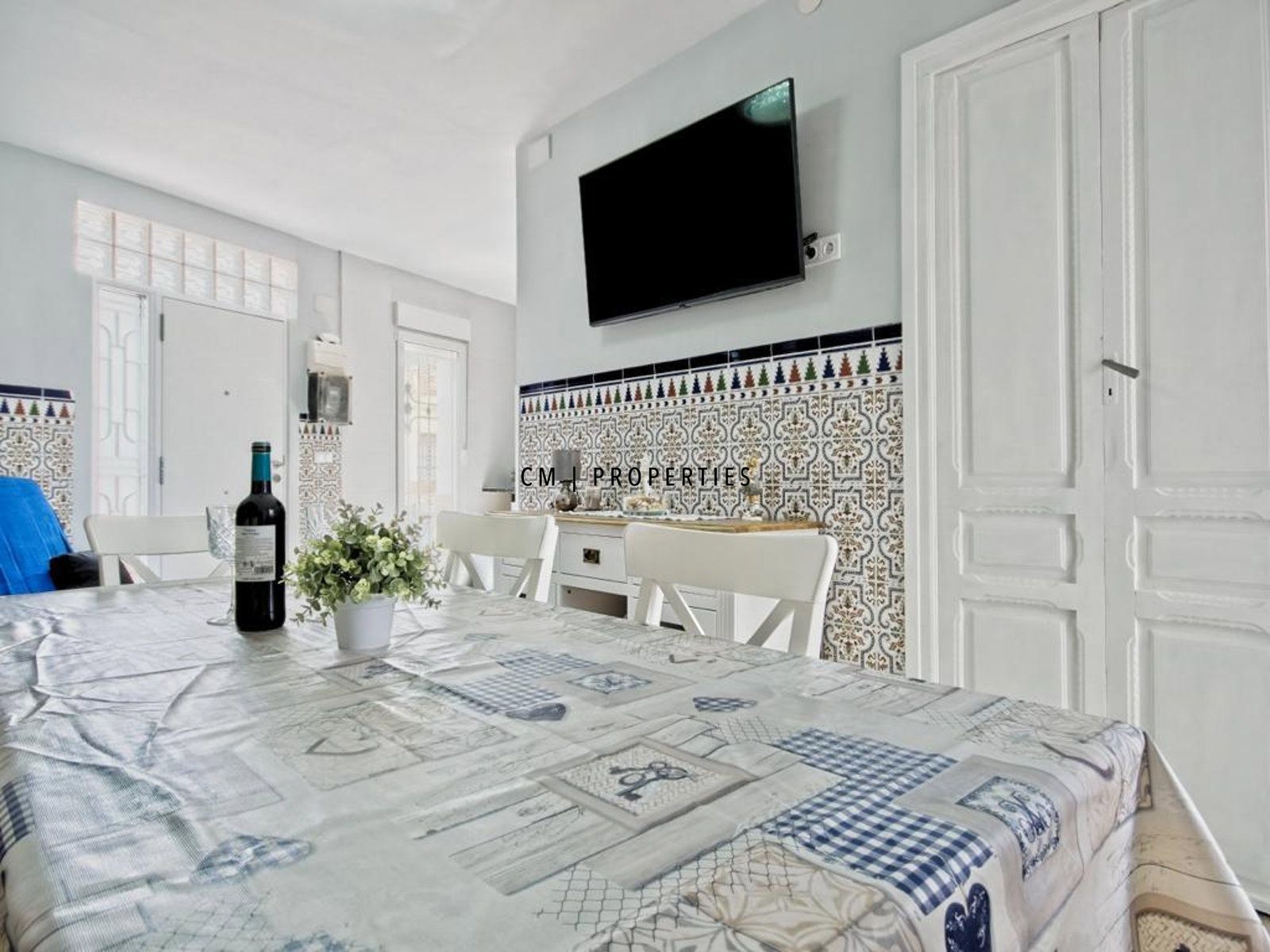 Comedor de Casa o chalet en venta en  Valencia Capital con Aire acondicionado, Terraza y Amueblado