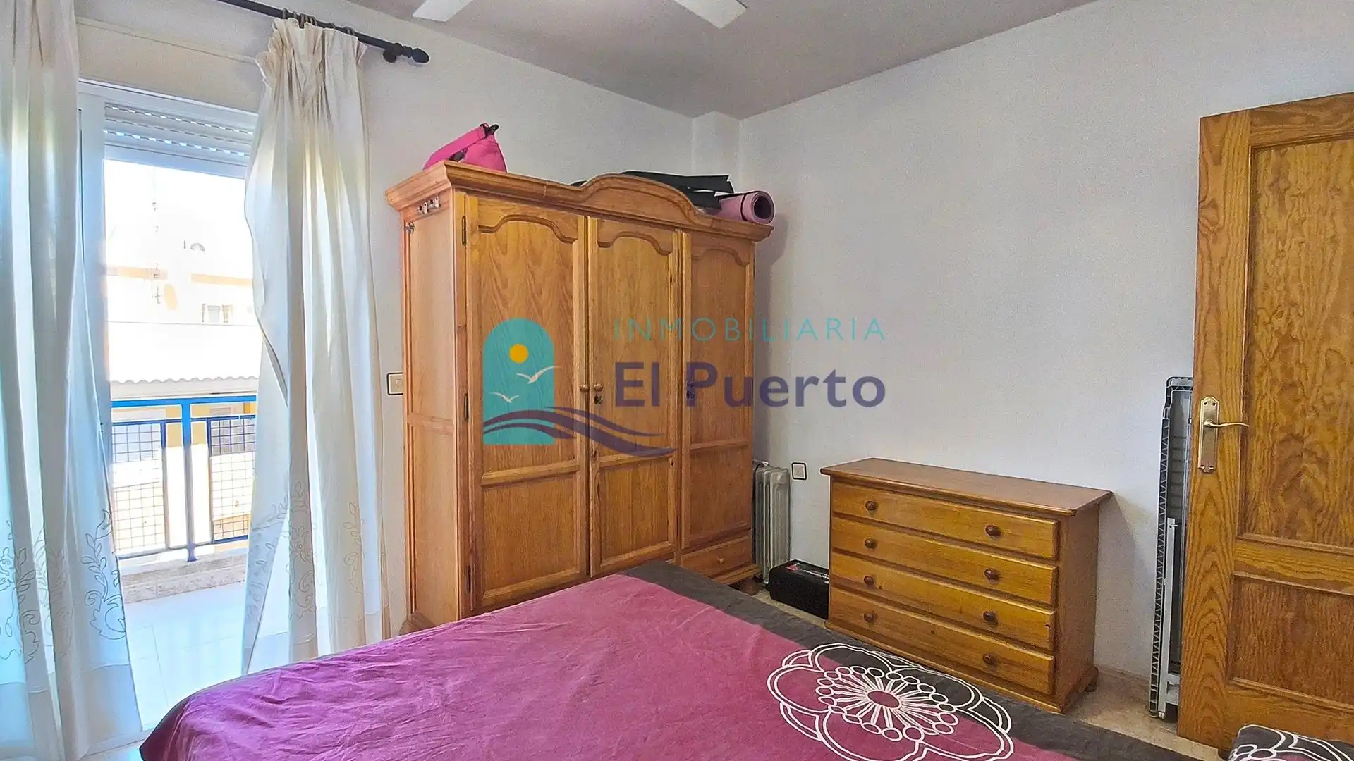 Habitación de Apartamento en venta en Mazarrón con Terraza, Amueblado y Alarma