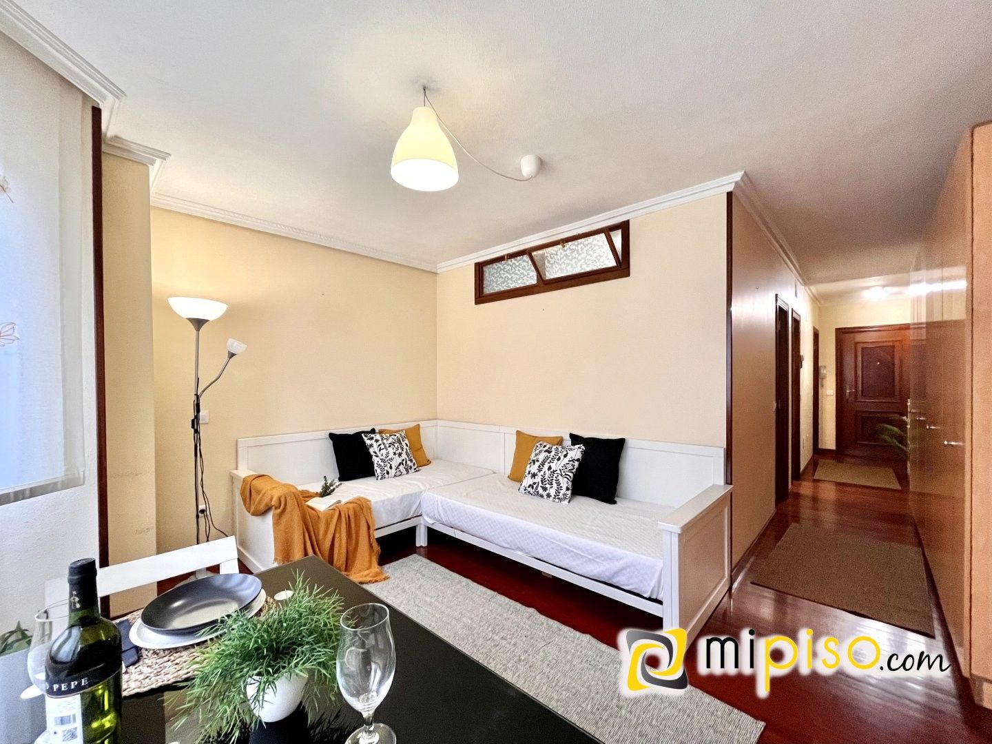 Living room of Flat for sale in Bárcena de Cicero  with Heating, Swimming Pool and Furnished