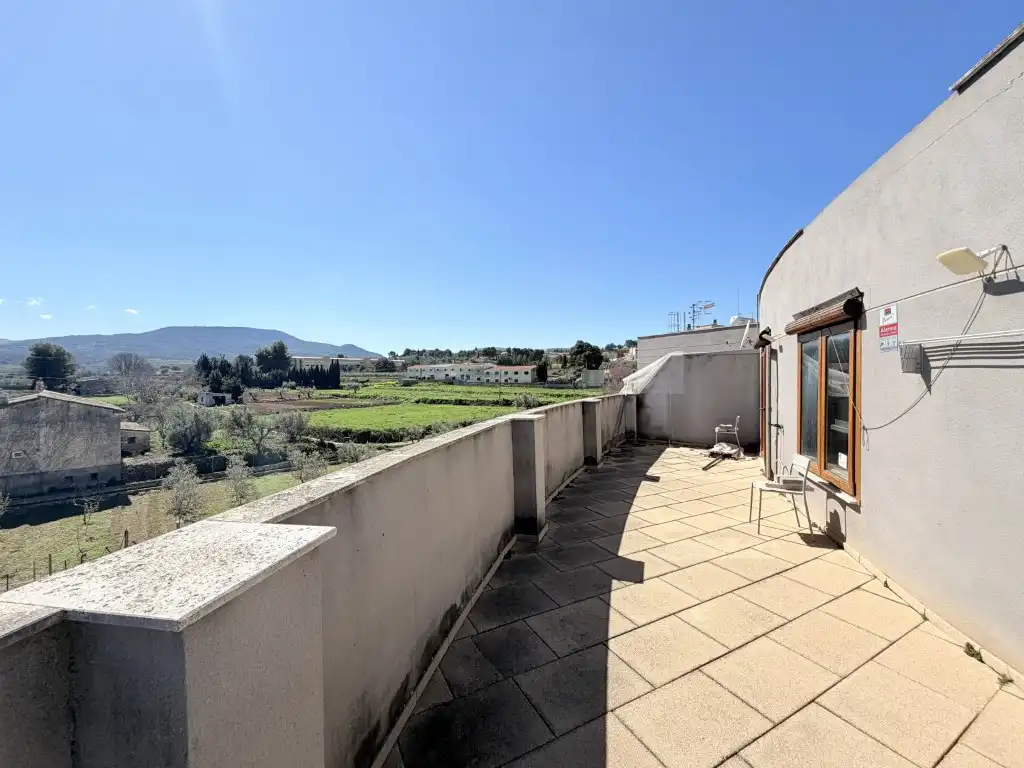 Terrasse von Maisonette zum Verkauf in Cocentaina mit Klimaanlage, Heizung und Terrasse