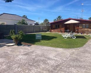 Jardí de Casa o xalet de lloguer en Sanlúcar de Barrameda