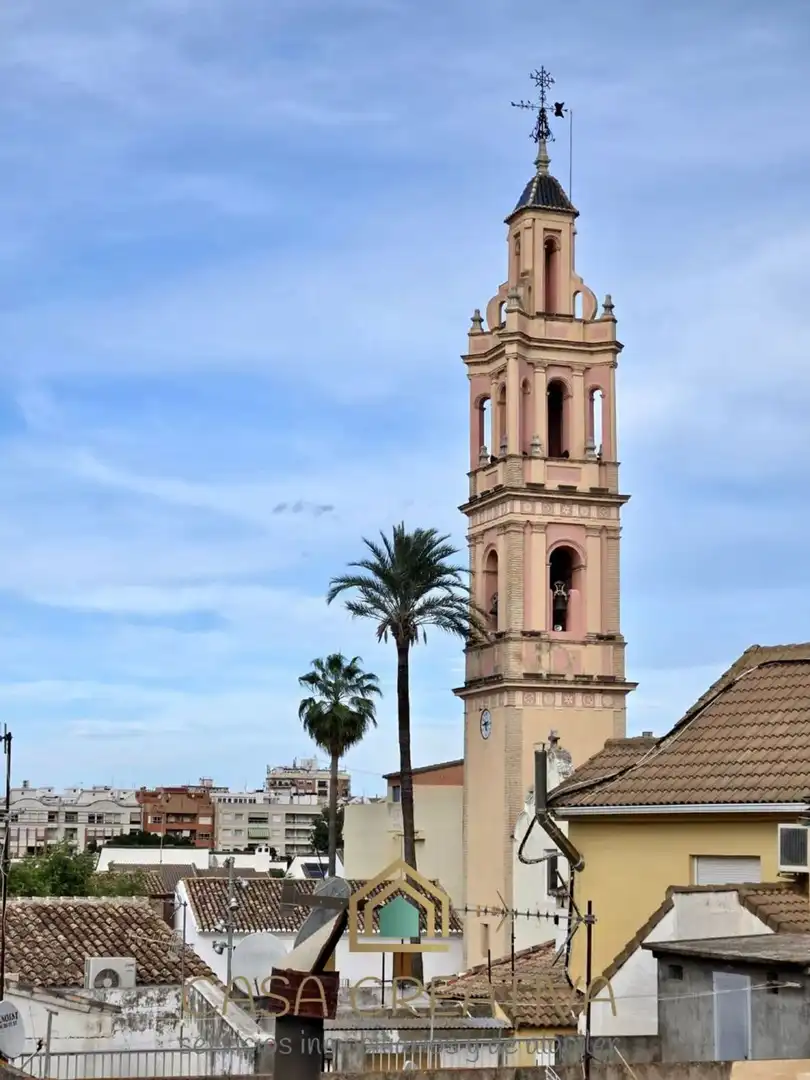 Vista exterior de Casa o xalet en venda en Benirredrà amb Terrassa