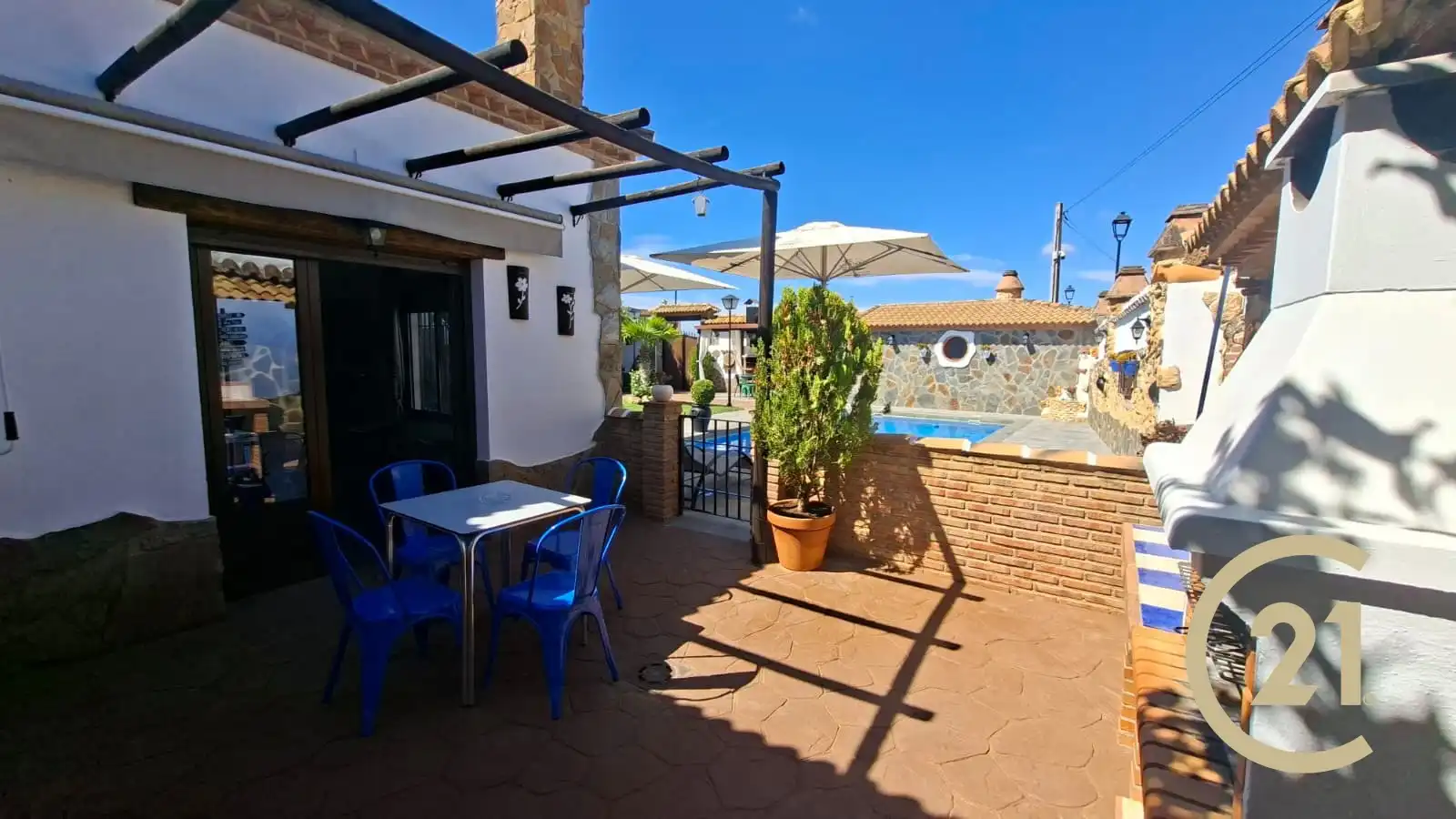 Terraza de Casa o chalet en venta en Arriate con Aire acondicionado, Jardín privado y Terraza
