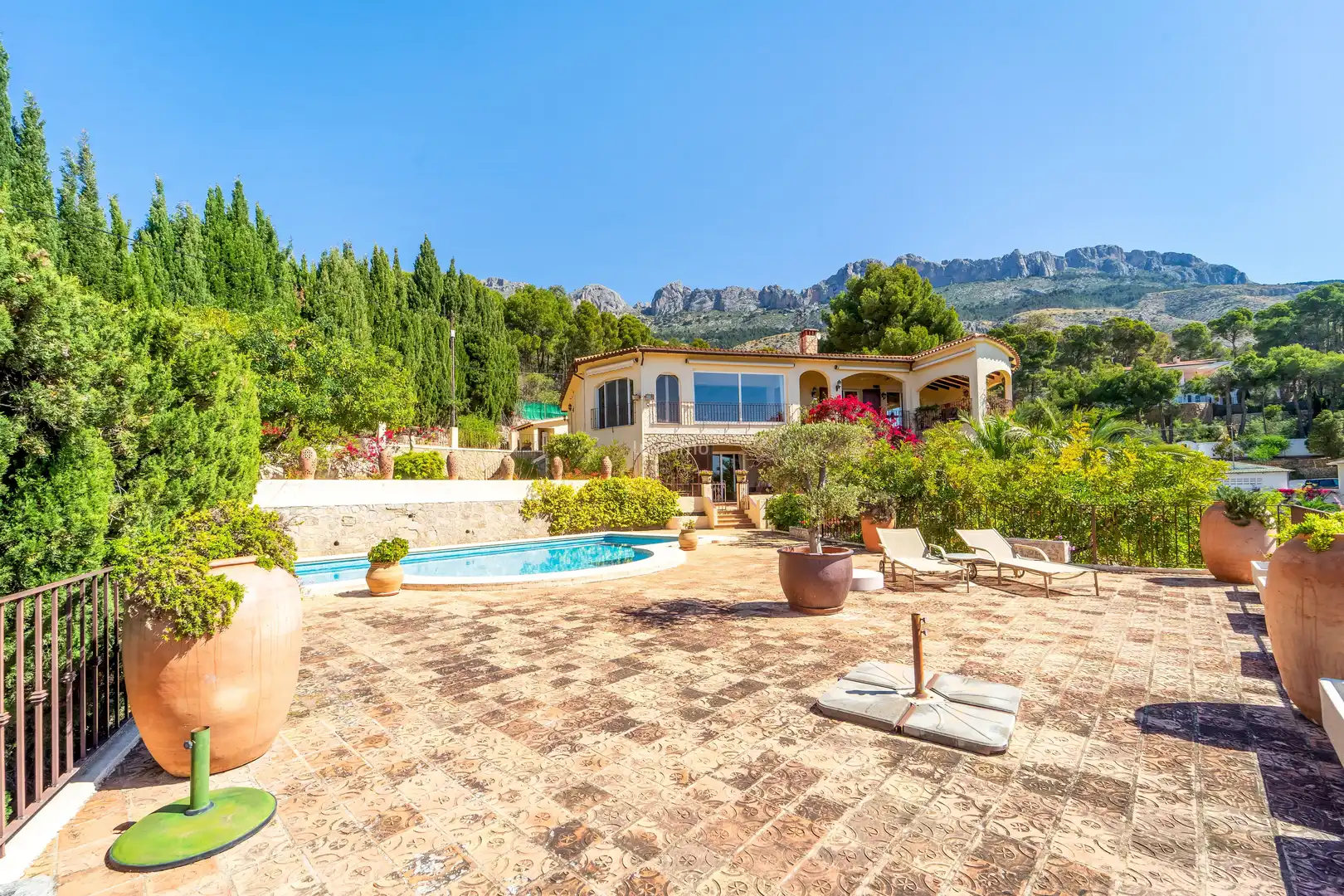 Jardín de Casa o chalet en venta en Altea con Aire acondicionado, Calefacción y Terraza