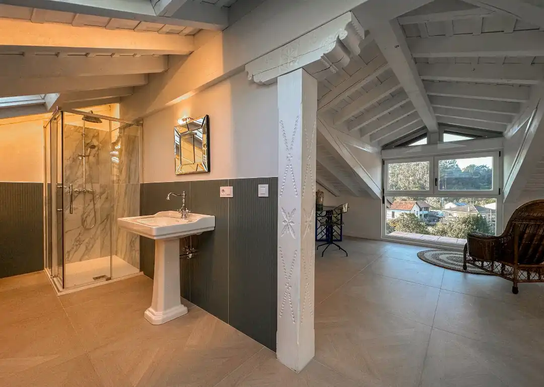 Baño de Dúplex en venta en Alfoz de Lloredo con Terraza