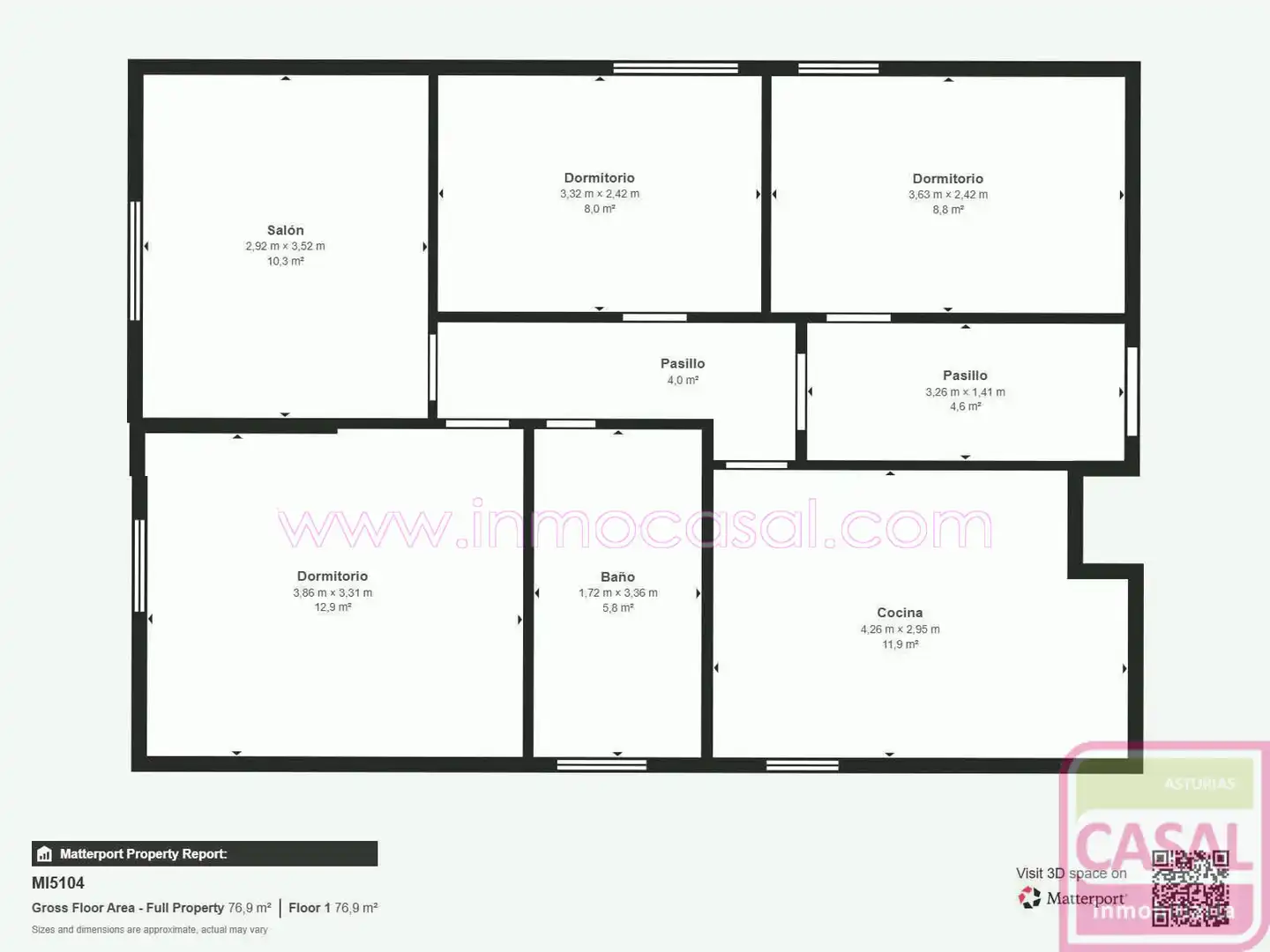 Flat for sale in Mieres (Asturias)  with Heating and Furnished
