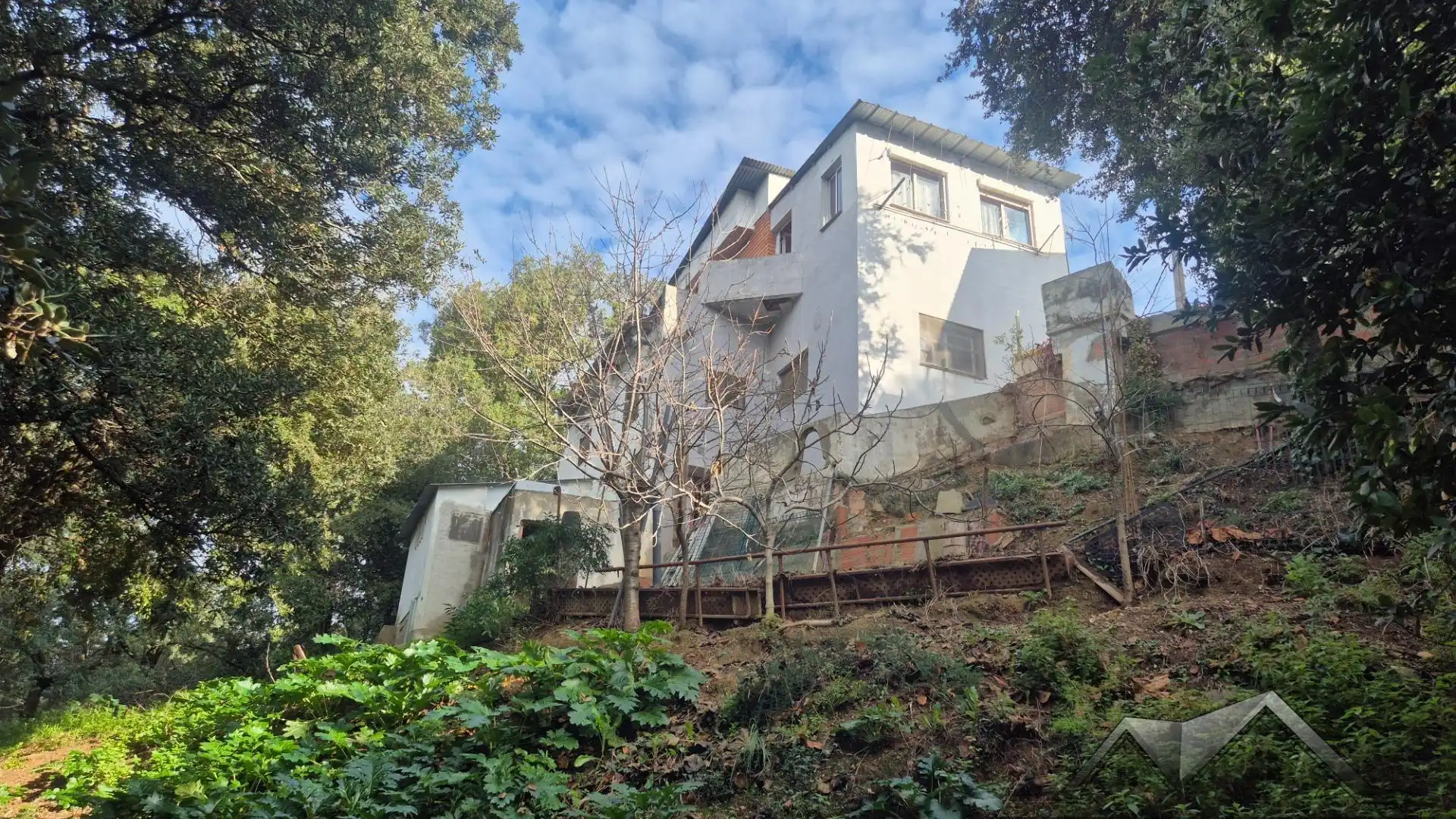 Exterior view of Houses for sale in  Barcelona Capital  with Private garden and Terrace