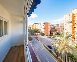 Bedroom of Flat for sale in Málaga Capital  with Air Conditioner, Parquet flooring and Terrace