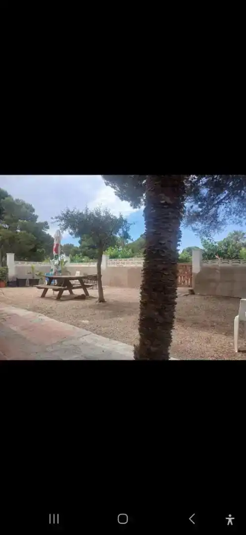 Jardí de Casa adosada en venda en L'Ametlla de Mar  amb Aire condicionat, Jardí privat i Parquet